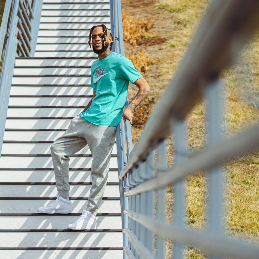 Tees | * Nike Sportswear Futura Logo Tee Washed Teal