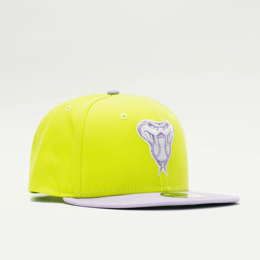 Snapback | * New Era Mlb Arizona Diamondbacks Spring Two Tone 9Fifty Snapback Neon Green/Lavender