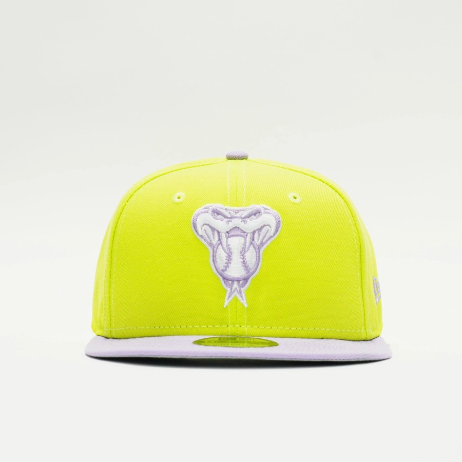 Snapback | * New Era Mlb Arizona Diamondbacks Spring Two Tone 9Fifty Snapback Neon Green/Lavender