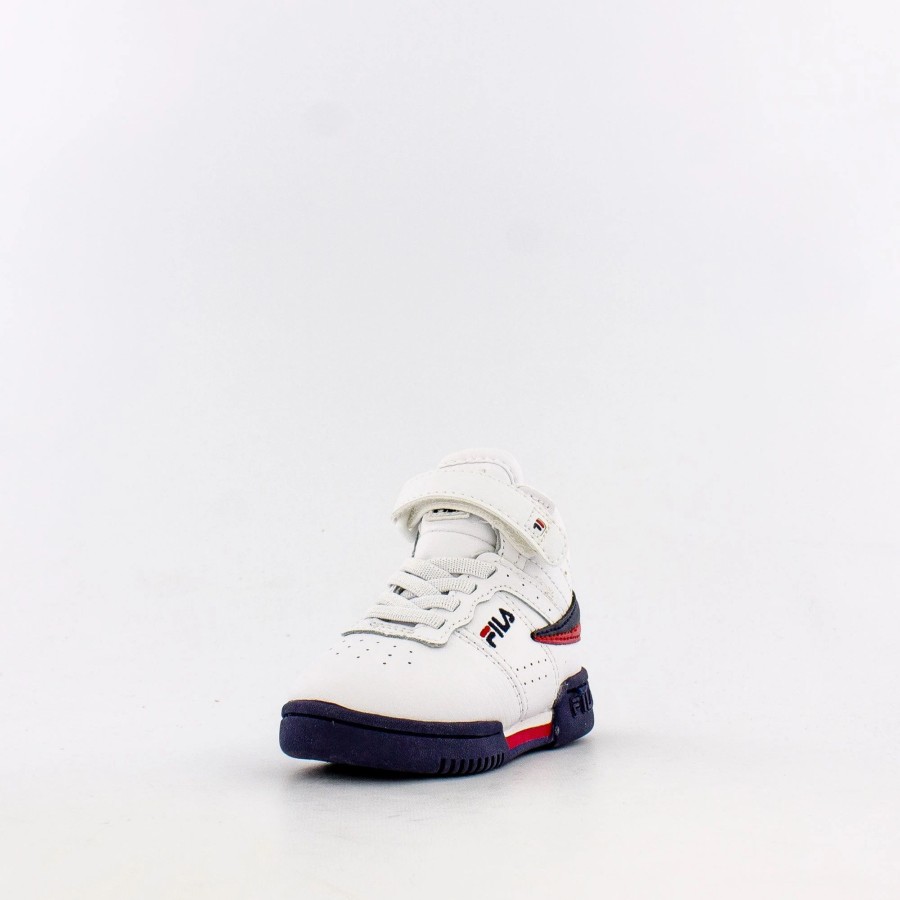 Infant / Toddler | * Fila F-13 (Infant/Toddler) White/Red/Navy