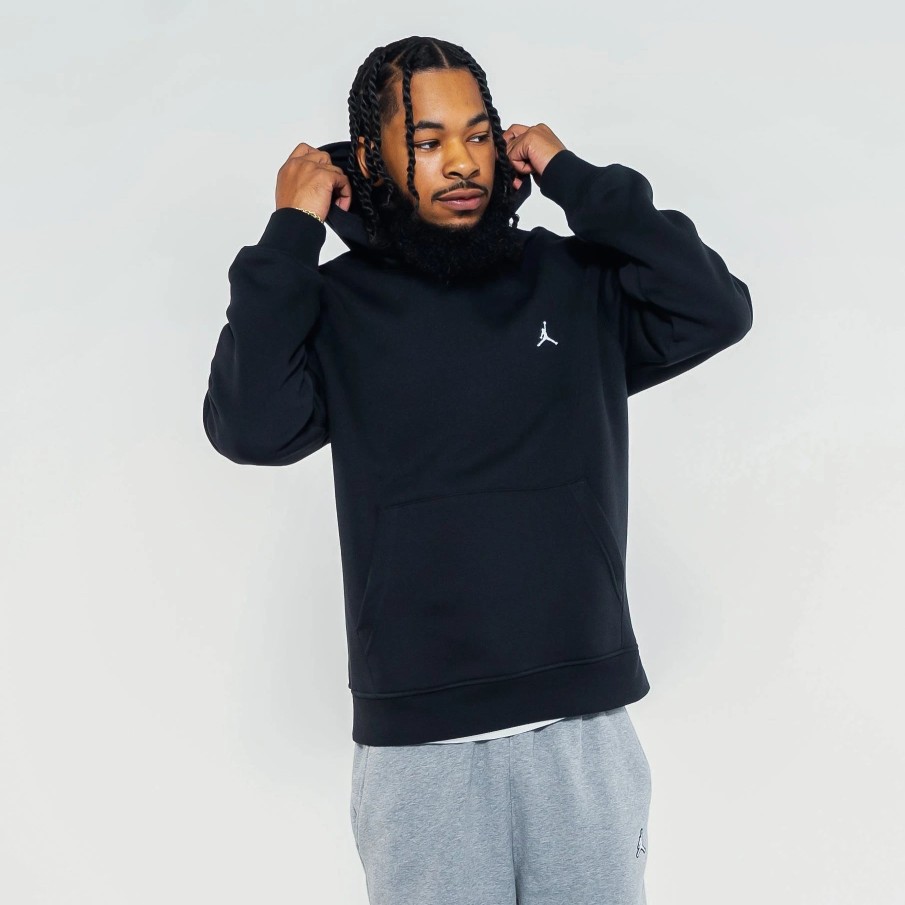 Hoodies | * Jordan Essential Fleece Pullover Hoodie Black