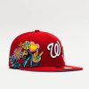 Fitted | * New Era Mlb Washington Nationals Groovy 59Fifty Fitted Red