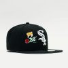 Fitted | * New Era Mlb Chicago White Soxs Three Crown 59Fifty Fitted Black