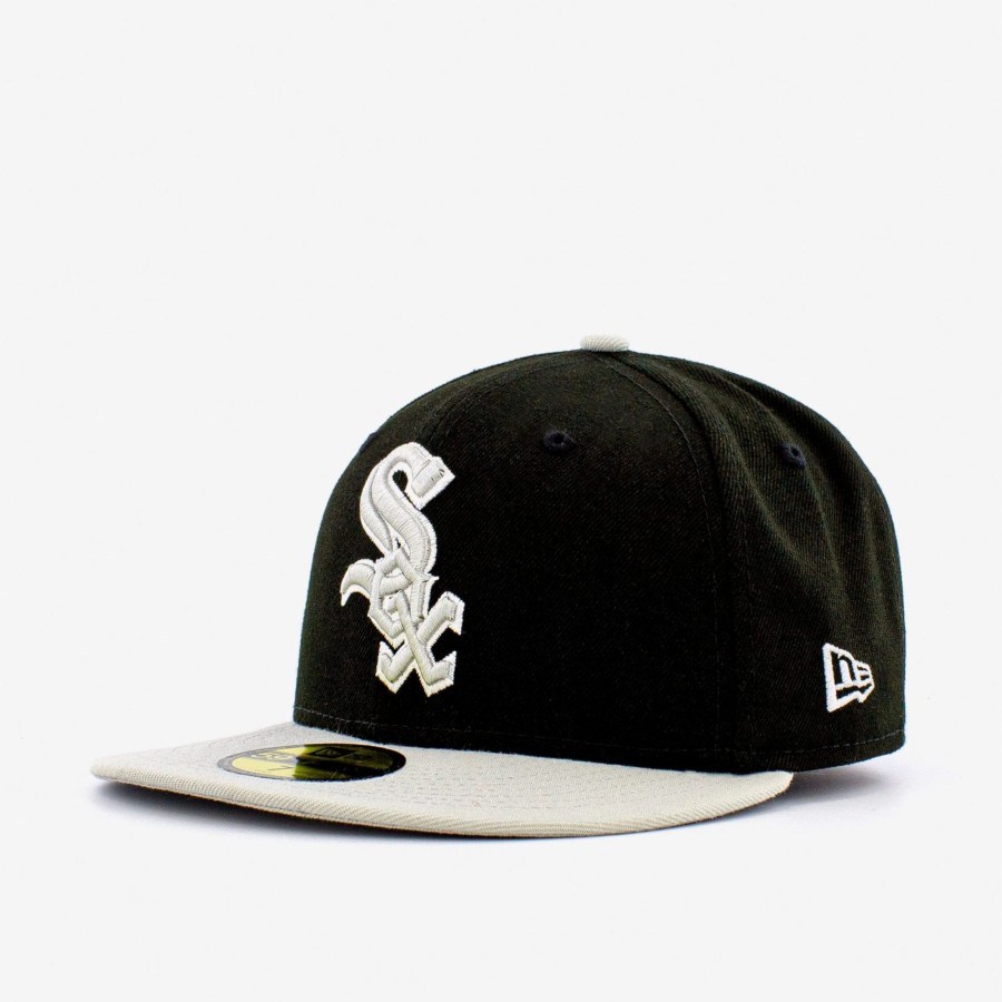 Fitted | * New Era Mlb Chicago White Sox Two Tone 59Fifty Fitted Black/Silver