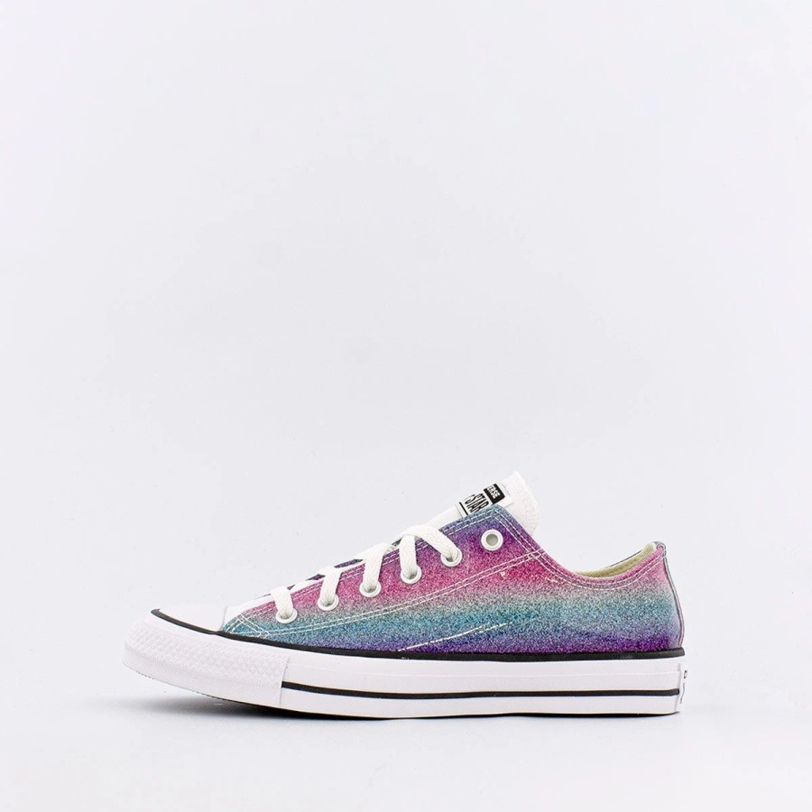 Big Kids | * Converse Chuck Taylor All Star Glitter Drip (Big Kids) White/Glittery