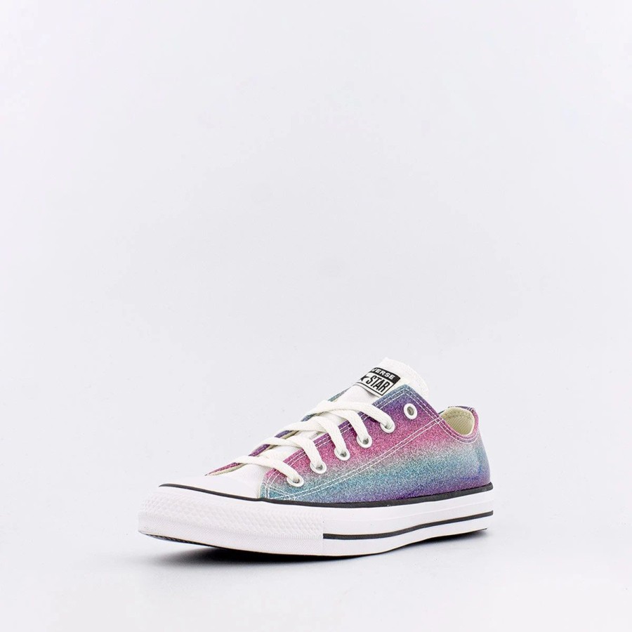 Big Kids | * Converse Chuck Taylor All Star Glitter Drip (Big Kids) White/Glittery