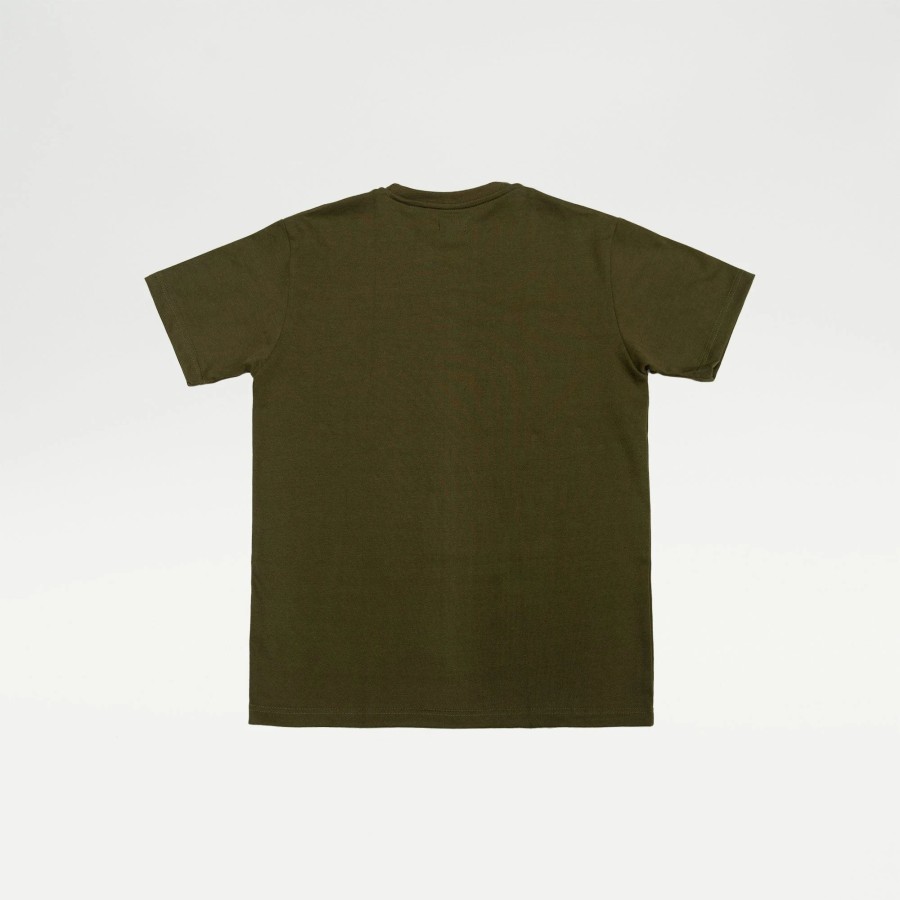 Tees | * Love More Mountain Tee Olive Green