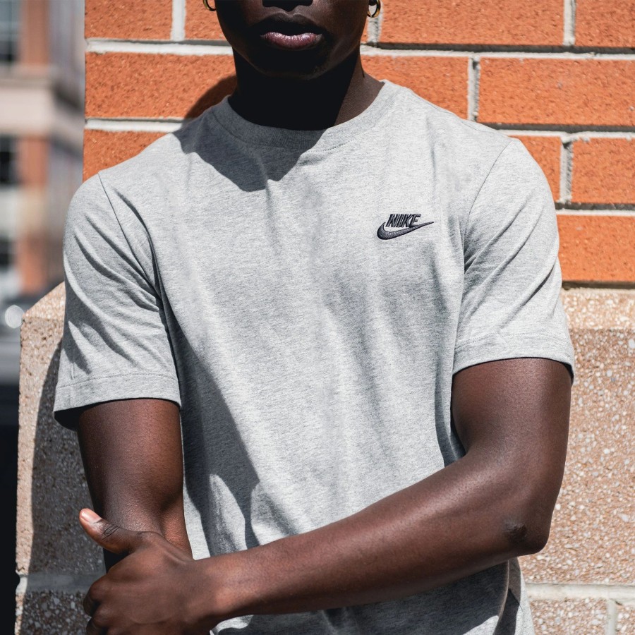 Tees | * Nike Sportswear Club Tee Dark Grey Heather