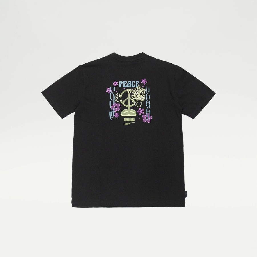 Tees | * Puma Downtown Graphic Tee Puma Black