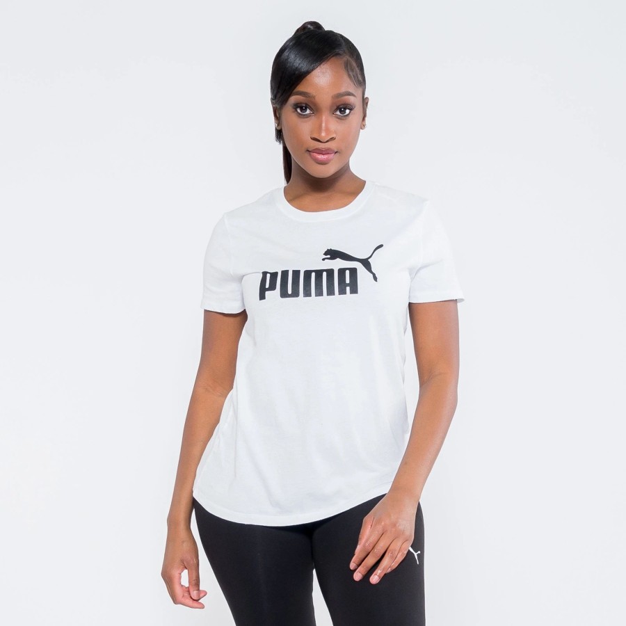 Tops | * Puma Essentials Logo Tee White