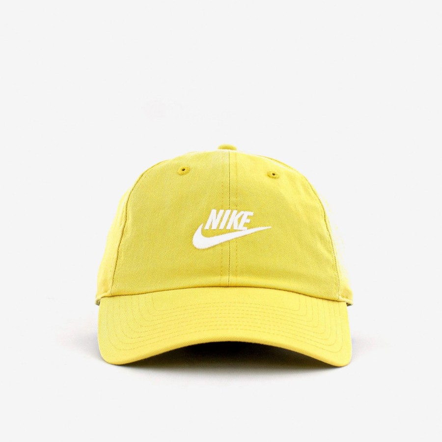 Dad Hats | * Nike Sportswear Heritage86 Futura Washed Hat Washed Gold