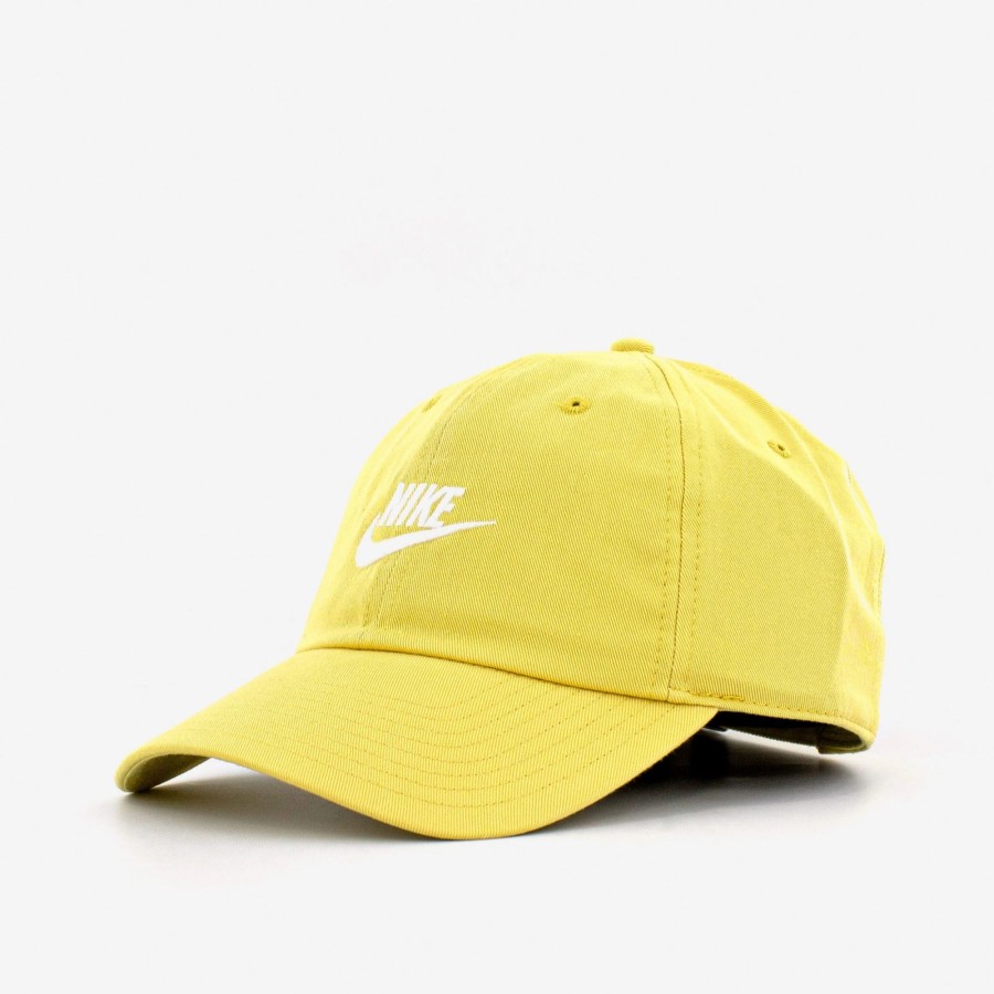 Dad Hats | * Nike Sportswear Heritage86 Futura Washed Hat Washed Gold