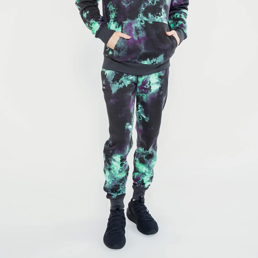 Sweatpants | * Under Armour Rival Fleece Hyper Dye Joggers Green/Black