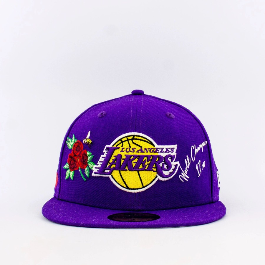 Fitted | * New Era Nba Los Angeles Lakers World Champion 59Fifty Fitted Purple