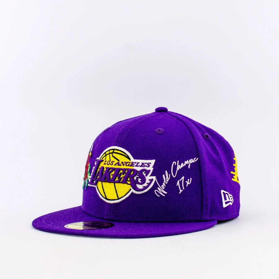 Fitted | * New Era Nba Los Angeles Lakers World Champion 59Fifty Fitted Purple