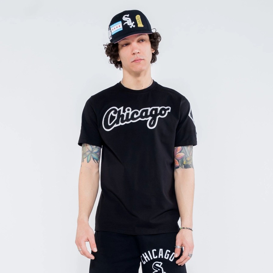 Tees | * Pro Standard Mlb Chicago White Sox Logo Tee Black