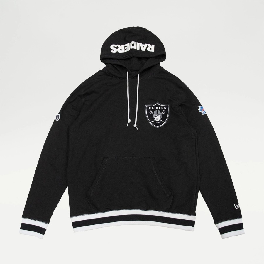 Hoodies | * New Era Nfl Las Vegas Raiders Letterman Pullover Hoodie Black