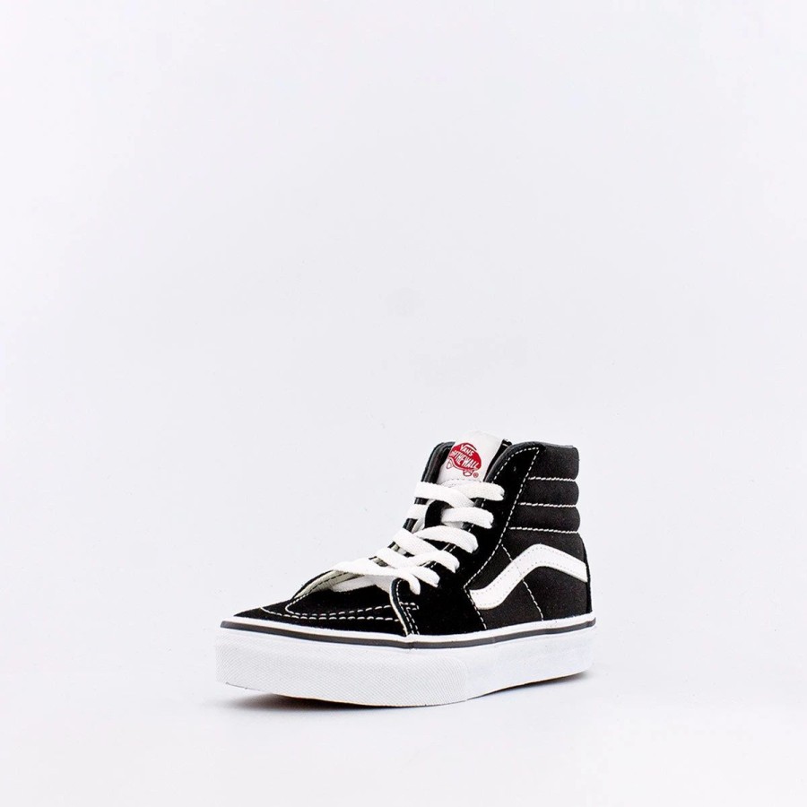 Lil' Kids | * Vans Sk8-Hi (Lil' Kids) Black/ True White