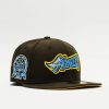 Fitted | * New Era Ycmc Exclusive Mlb Los Angeles Angels 59Fifty Fitted Chocolate Brown