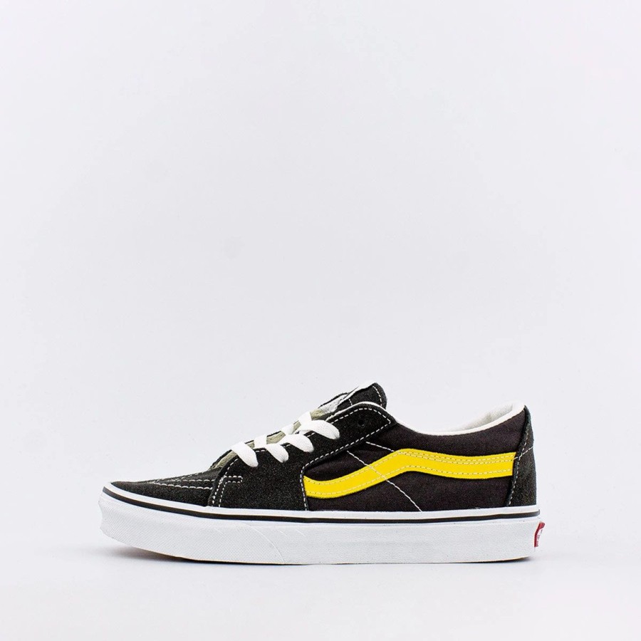 Big Kids | * Vans Utility Pop Sk8-Low (Big Kids) Raven/Freesia