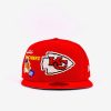 Fitted | * New Era Nfl Kansas City Chief City Cluster 59Fifty Fitted Red