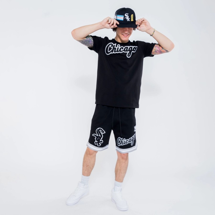 Shorts | * Pro Standard Mlb Chicago White Sox Luxe Jersey Shorts Black/White