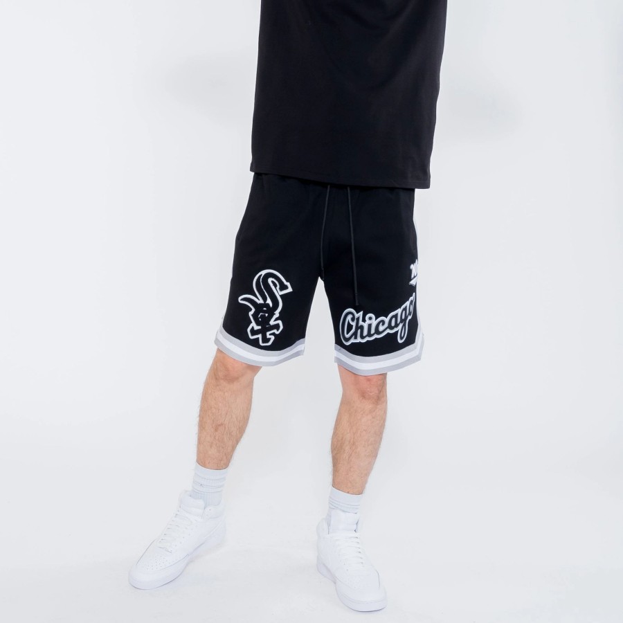 Shorts | * Pro Standard Mlb Chicago White Sox Luxe Jersey Shorts Black/White