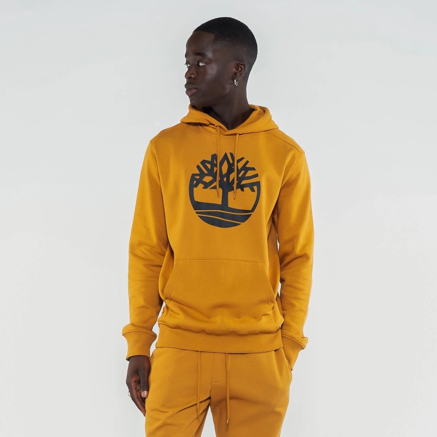 Hoodies | * Timberland Classic Tree Logo Pullover Hoodie Wheat