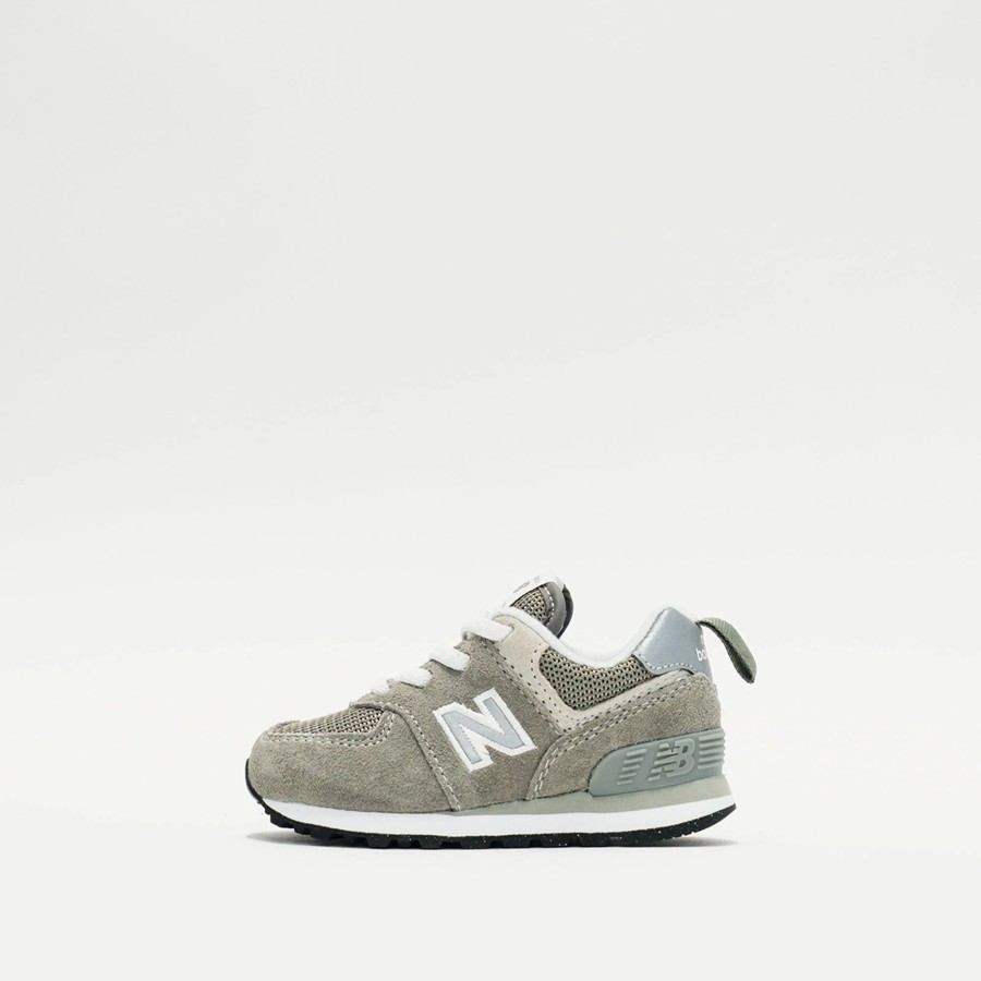 Infant / Toddler | * New Balance 574 Core Bungee (Infant/Toddler) Grey