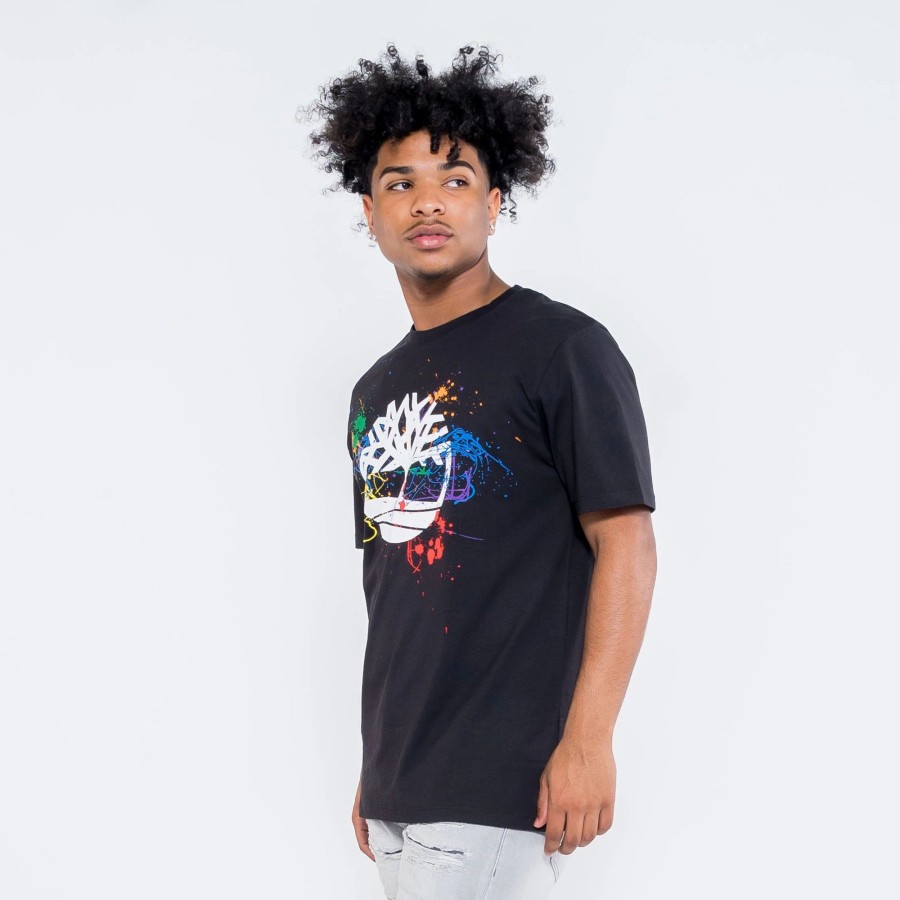 Tees | * Timberland Pride Graphic Print Tee Black