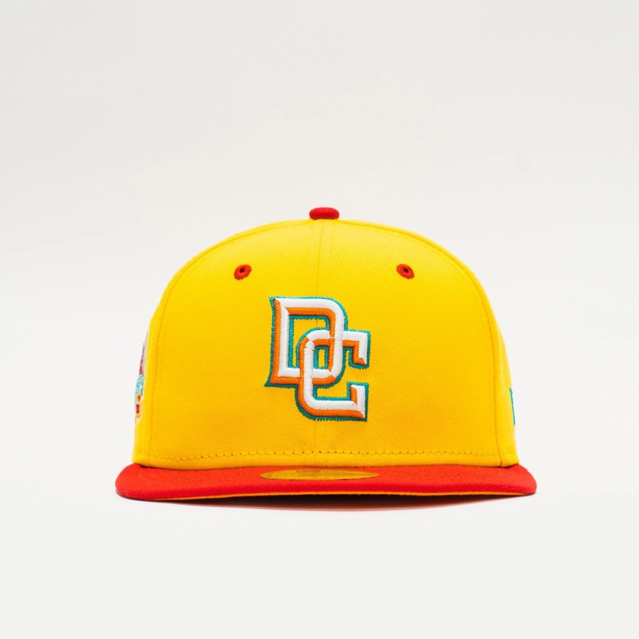 Fitted | * New Era Ycmc Exclusive Mlb Washington Nationals 59Fifty Fitted Yellow/Red