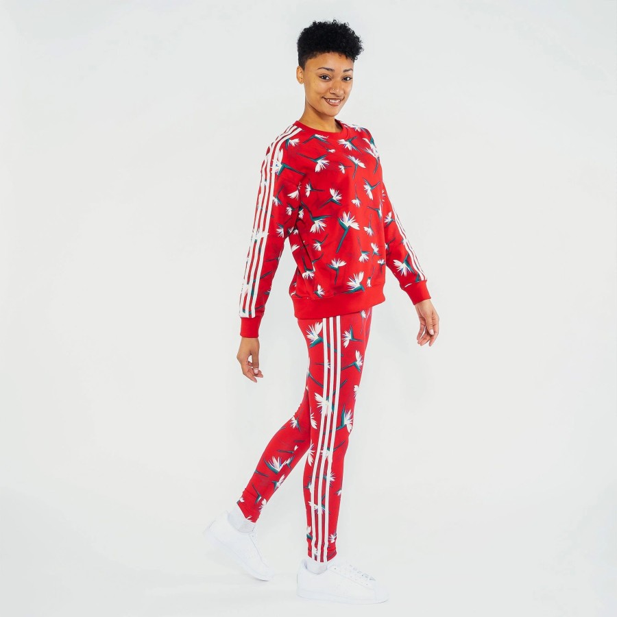 Bottoms | * Adidas Thebe Magugu Leggings Power Red