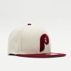 Fitted | * New Era Mlb Philadelphia Phillies Varsity Letter 59Fifty Fitted Oatmeal/Red