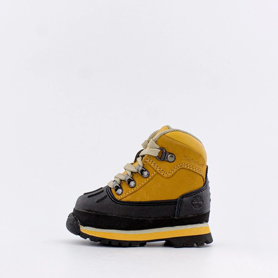 Infant / Toddler | * Timberland Euro Hiker Shell Toe Boot (Infant/Toddler) Wheat Nubuck