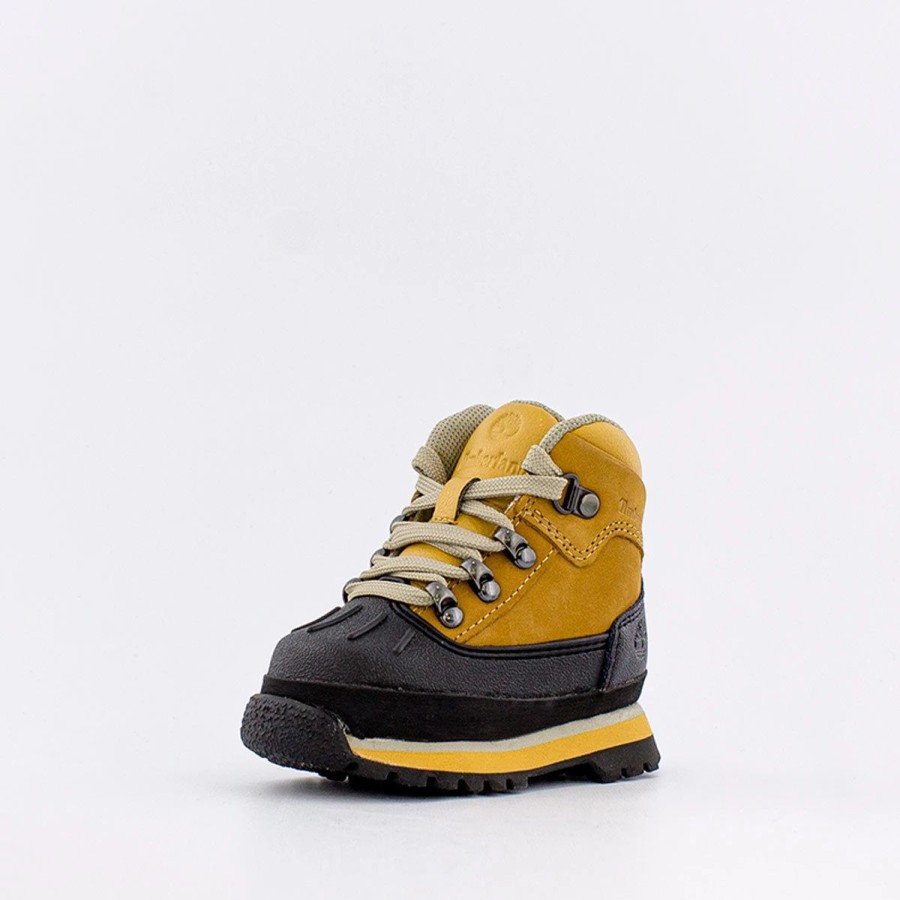 Infant / Toddler | * Timberland Euro Hiker Shell Toe Boot (Infant/Toddler) Wheat Nubuck