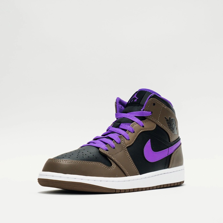 Sneakers | * Jordan 1 Mid Palomino/Wild Berry/White