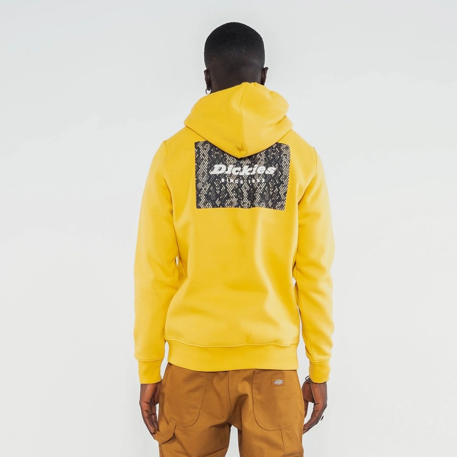 Hoodies | * Dickies Camden Box Pullover Hoodie Honey Gold