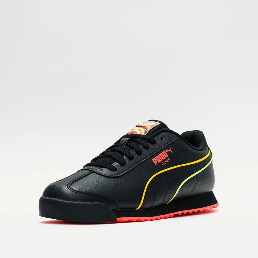 Sneakers | * Puma Roma Lava Black/Fiery Coral