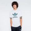 Tees | * Adidas Adicolor Classics Trefoil Tee White/Mineral Green