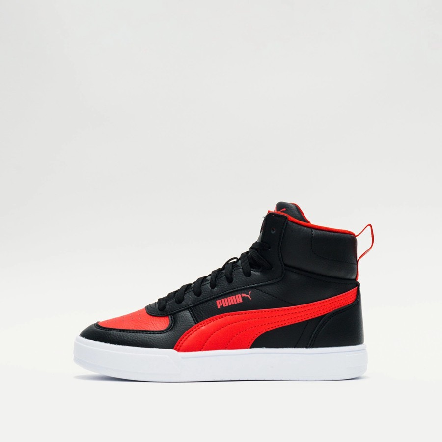 Big Kids | * Puma Caven Mid (Big Kids) Puma Black/High Risk Red