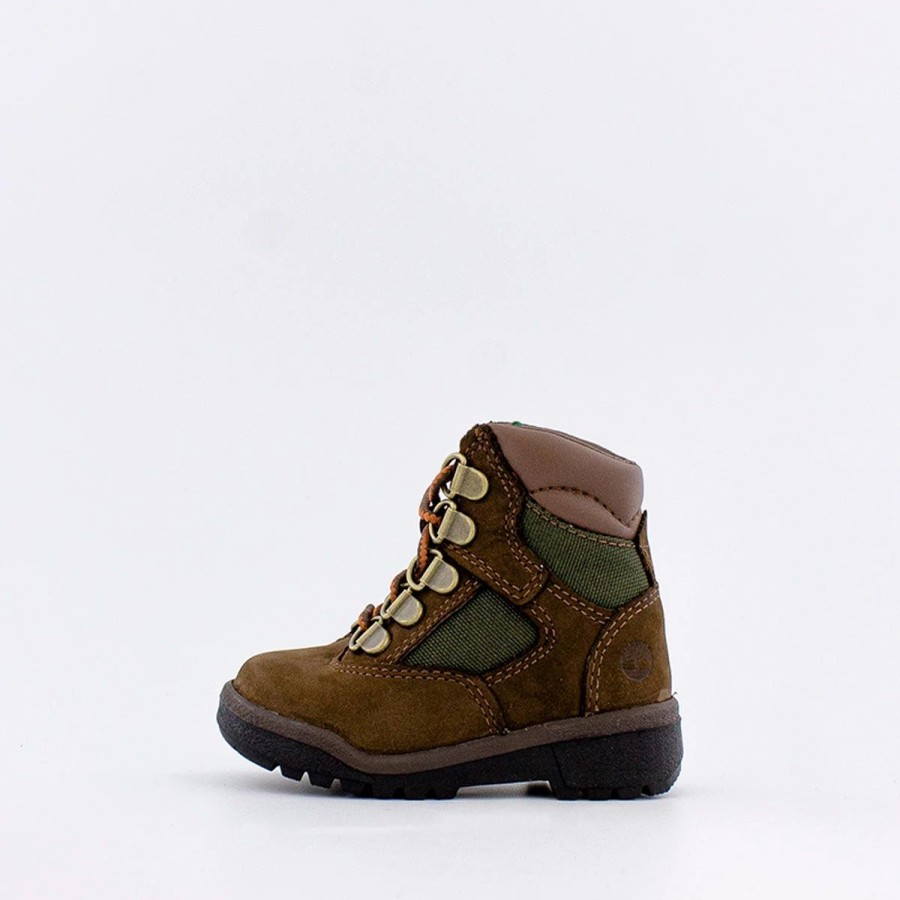 Infant / Toddler | * Timberland Field Boot (Infant/Toddler) Brown / Green