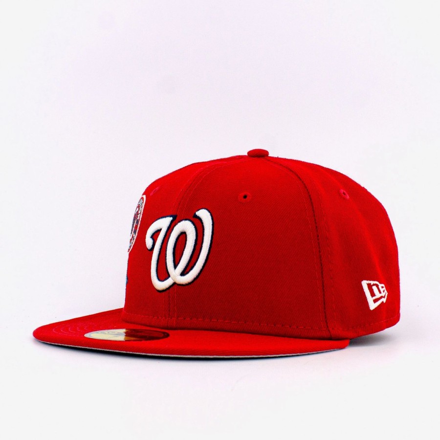 Fitted | * New Era Mlb Washington Nationals City Cluster 59Fifty Fitted Red