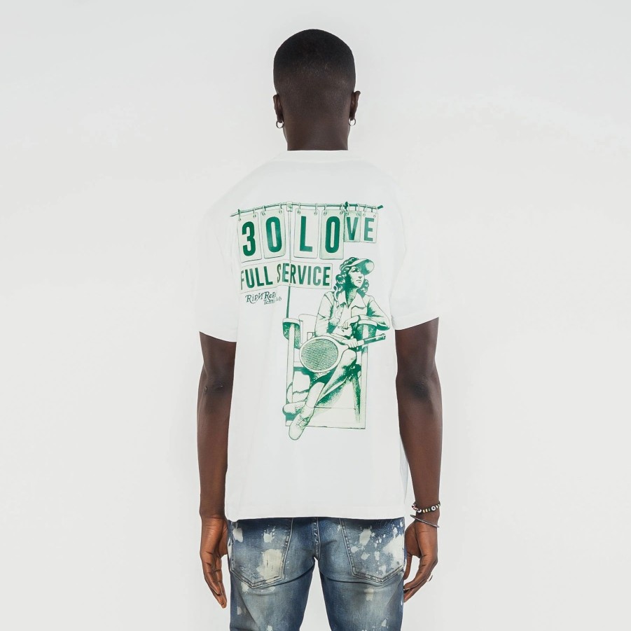 Tees | * Rip N Repair 30 Love Graphic Tee Off White