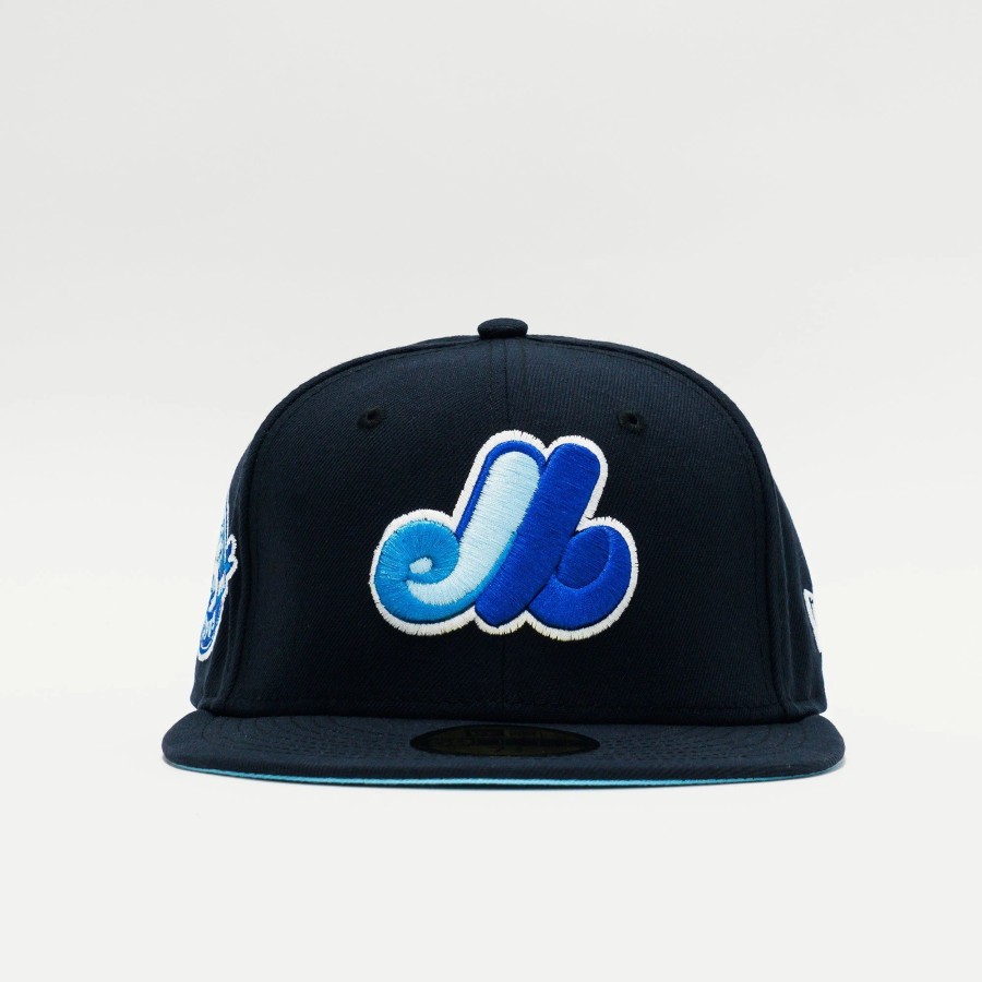 Fitted | * New Era Ycmc Exclusive Mlb Montreal Expos 59Fifty Fitted Navy