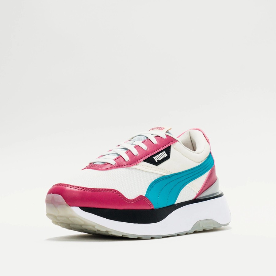 Sneakers | * Puma Cruise Rider Flair (W) Puma White/Dusty Orchid