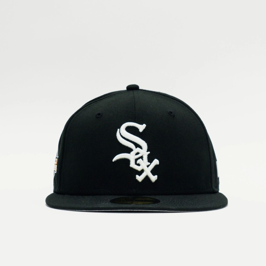 Fitted | * New Era Mlb Chicago White Sox World Series Patch Up 59Fifty Fitted Black