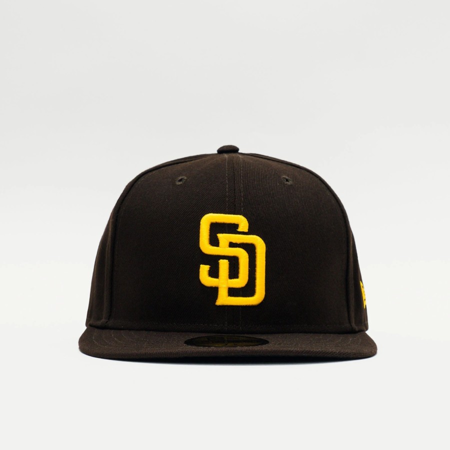 Fitted | * New Era Mlb San Diego Padres Authentic Collection Home 59Fifty Fitted Brown