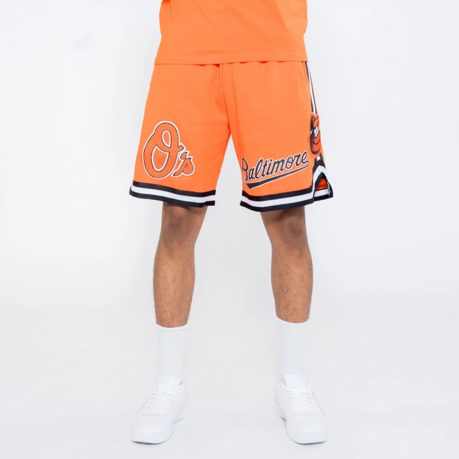 Shorts | * Pro Standard Mlb Baltimore Orioles Luxe Jersey Shorts Orange