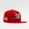 Fitted | * New Era Mlb Washington Nationals Scribble 59Fifty Fitted Red