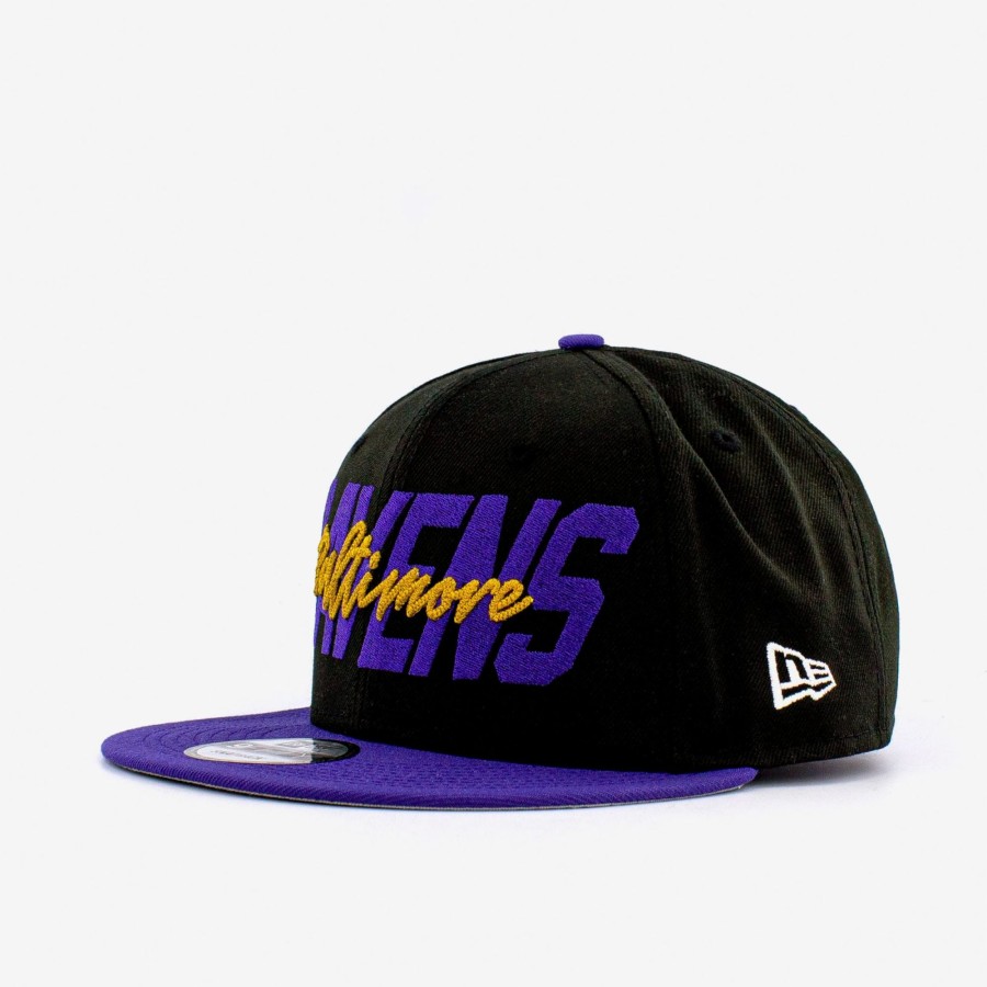 Snapback | * New Era Nfl Baltimore Ravens Draft 9Fifty Snapback Black